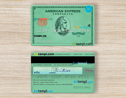 USA Nebraska Five Points Bank amex green card