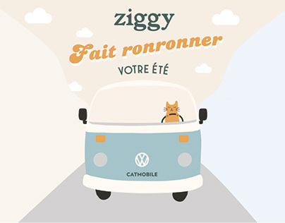 Ziggy - Carte Postale Summer 2022