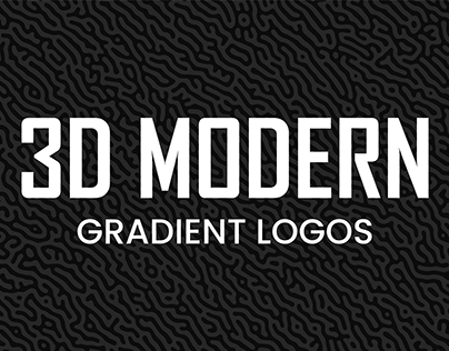 Modern 3D and Gradient Logos