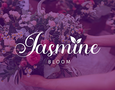 JASMINE BLOOM FLOWER / LOGO BRANDING DESIGN