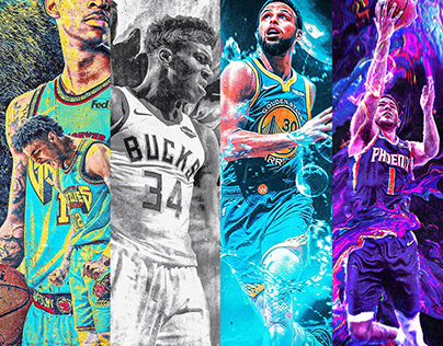 NBA artwork vol. 4 // 2020