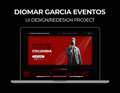 Events Website Design