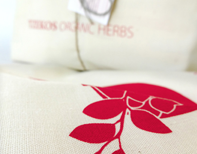 Tzekos Organic Herbs: identity / basic packaging set