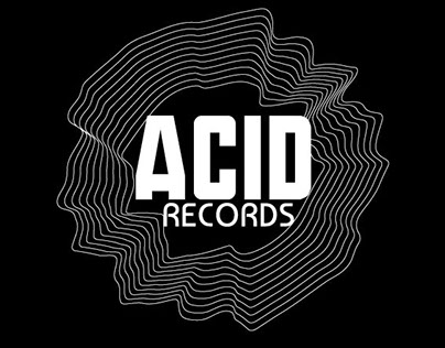 Acid record logo