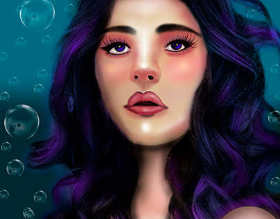 mermaid under the sea