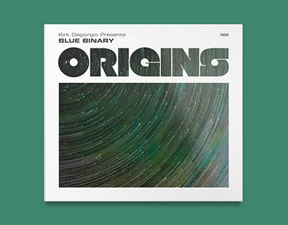 Blue Binary album artwork (FireScope Records)