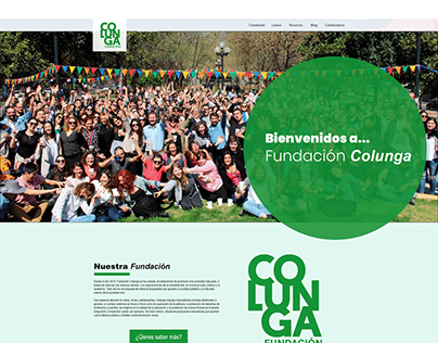 Propuesta Sitio Web Fundación Colunga