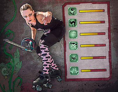Roster for roller derby team, Vienne Haineuses