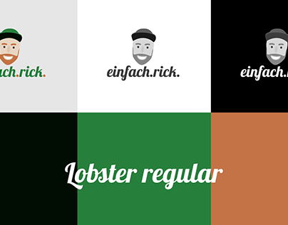 Project thumbnail - Logodesign "einfach.rick"