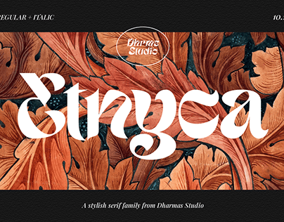 Etnyca - Stylish Serif Typeface