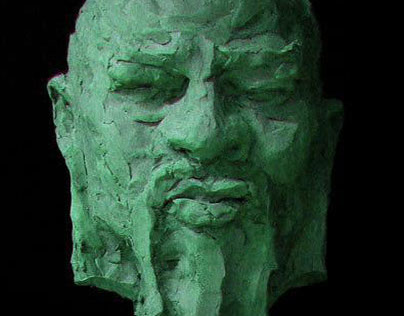 "Khan"  Sculpture  Clay/ Bronze