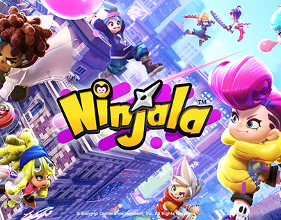 Ninjala: Nintendo Switch Game Character Design