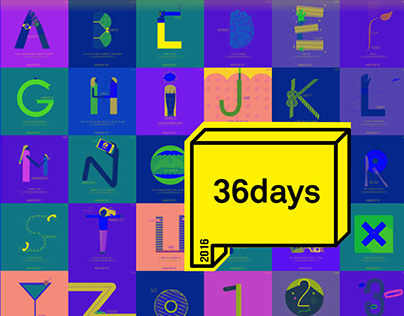 36days of Type, 2016