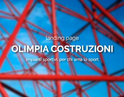 Landing Page Olimpia Costruzioni