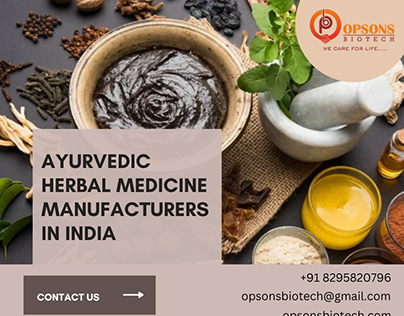 Ayurvedic Herbal Medicine Manufacturers in India