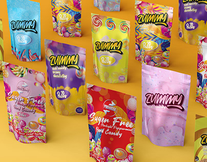 Candy and Chocolate Packaging, Logo & Label Design