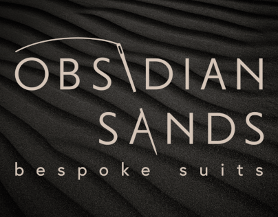 Obsidian Sands Bespoke Suits - Logo Design