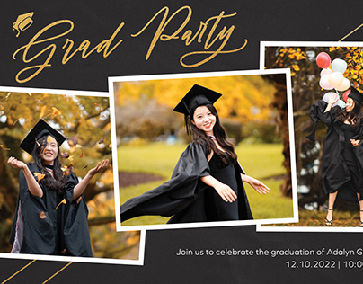 Graduation Party | Invitation Card