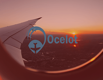 Ocelot Air Travelling Company Logo Design