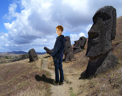 Me and Easter Island
