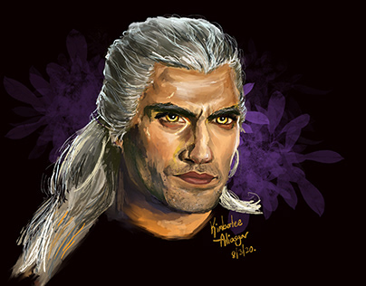 Illustration - The Witcher, Geralt