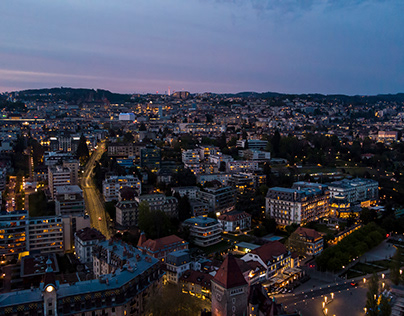 Drone Photography - Lausanne, Switzerland