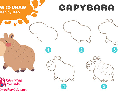 How To Draw A Capybara