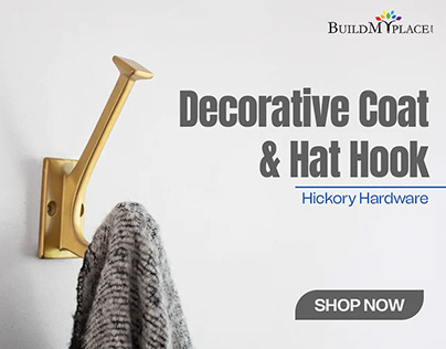 Decorative Coat & Hat Hook - Hickory Hardware