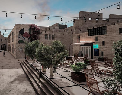 revitalizing Al-Qaryoun Square / the old city - Nablus