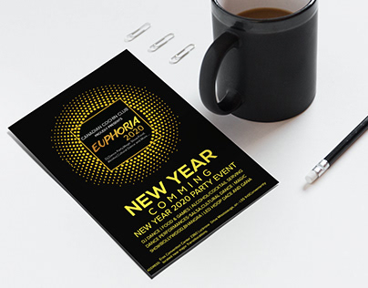New Year Event Party Flyer Design