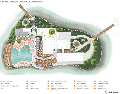 Jumeirah Island Resort Landscape Design