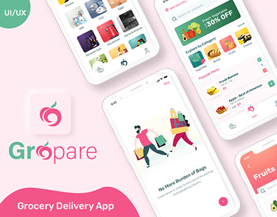 Gropare Grocery Delivery App