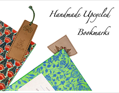 Handmade Upcycled Bookmarks