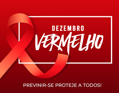Social Media - Campanha Dezembro Vermelho AIDS