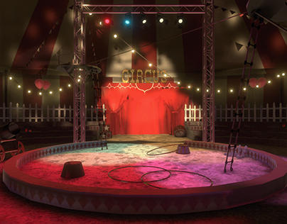Circus Tent Environment