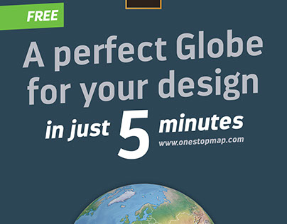 Infographic - A perfect globe for your design