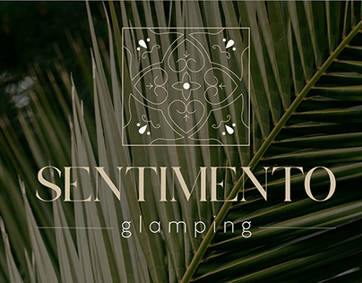 Sentimento | glamping | branding for hotel