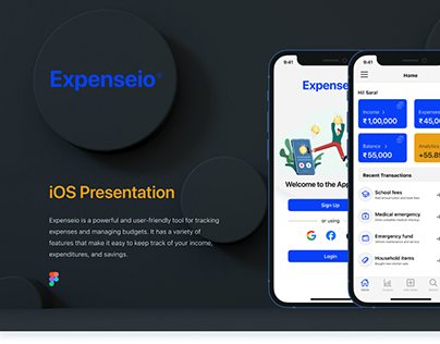 Expenses Manager iOS App - Fintech