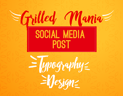Grilled Mania Social media banner