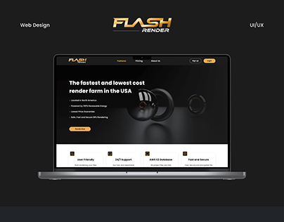 WEB DESIGN | UI UX DESIGN | FLASH RENDER