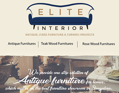 Elite Interior Antique Furnitures
