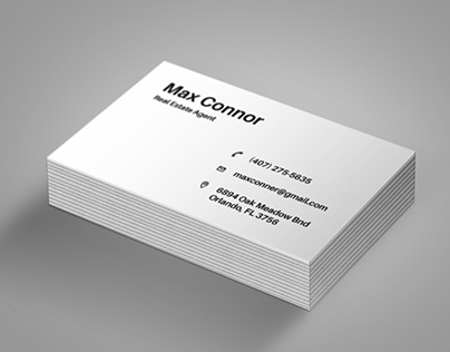 Simplifica Business Card Mockup FREE