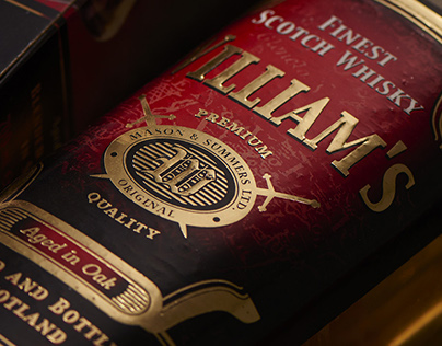Williams Whisky - brand design