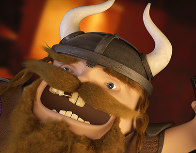 Viking Beard (Advertising & 3D model)