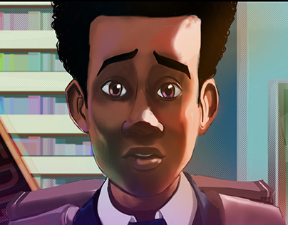 Miles Morales "Into the Spider-verse Process/Speed pain