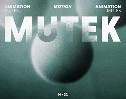Animation pour le festival de musique : MUTEK