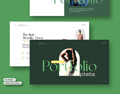 Portfolio Presentation Template