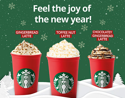 GetirYemek Starbucks New Year Digital