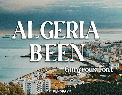 ALGERIA BEEN Elegant Font
