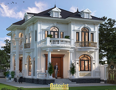 Impressive 2-storey European-style neoclassical villa